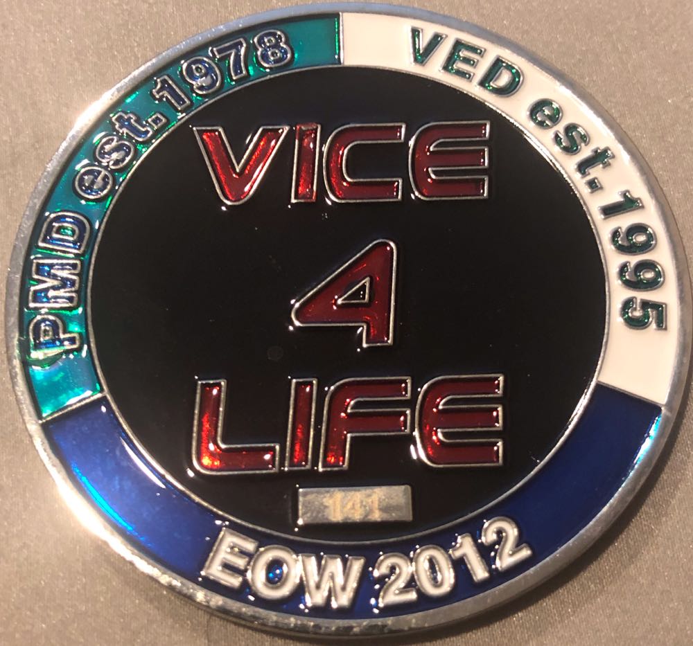 New York Police Department - Vice Enforcement Division  coin collectible - Main Image 2