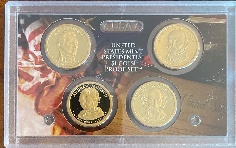2008 US Mint Presidential $1 Proof Set  coin collectible [Barcode 704785055834] - Main Image 2