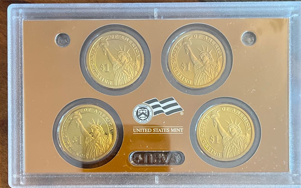 2008 US Mint Presidential $1 Proof Set  coin collectible [Barcode 704785055834] - Main Image 3