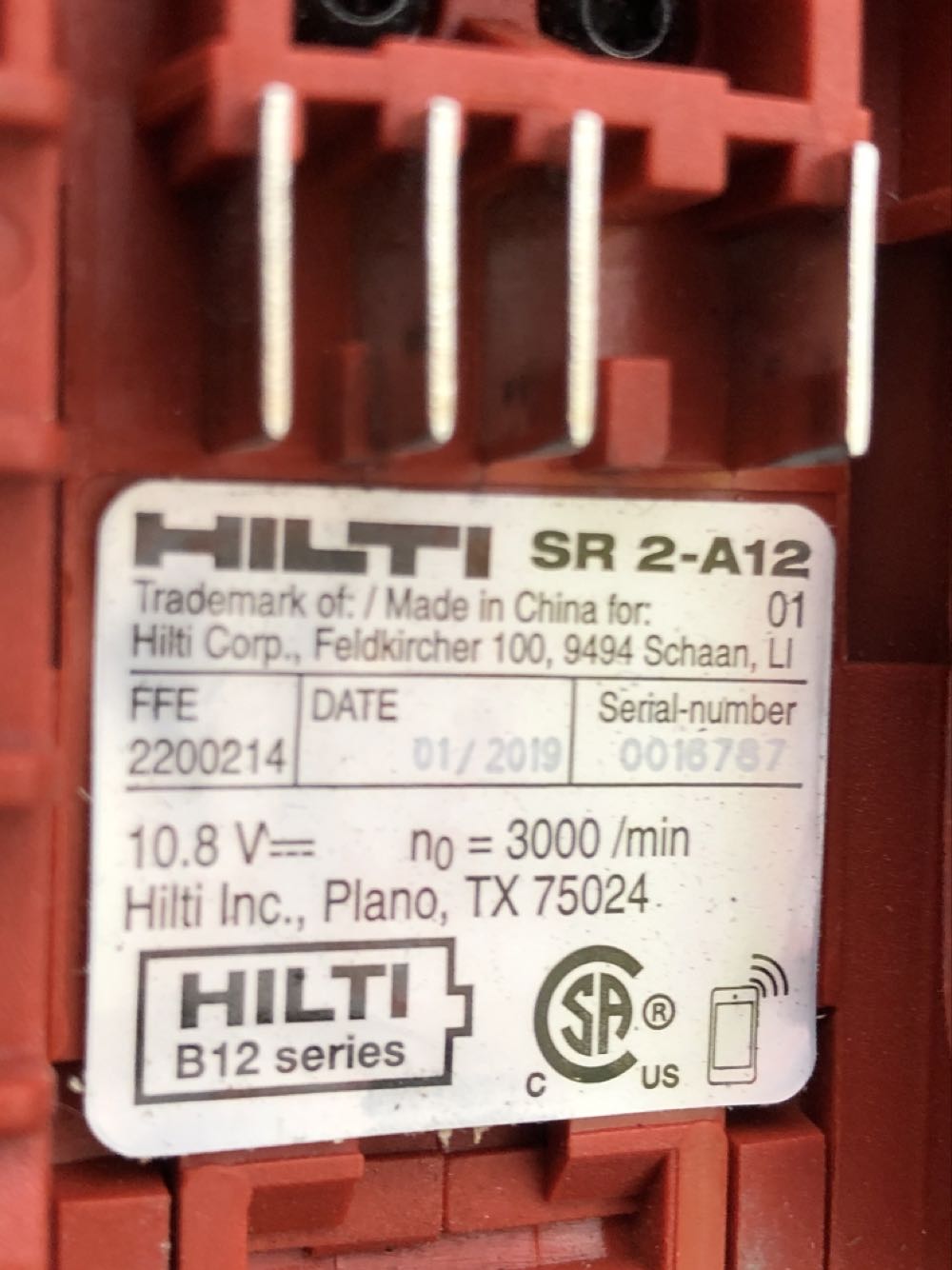 Hilti Power Tools  coin collectible - Main Image 2