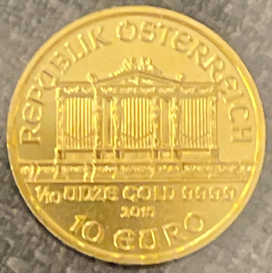 1/10 Wiener Philharmoniker  coin collectible - Main Image 2