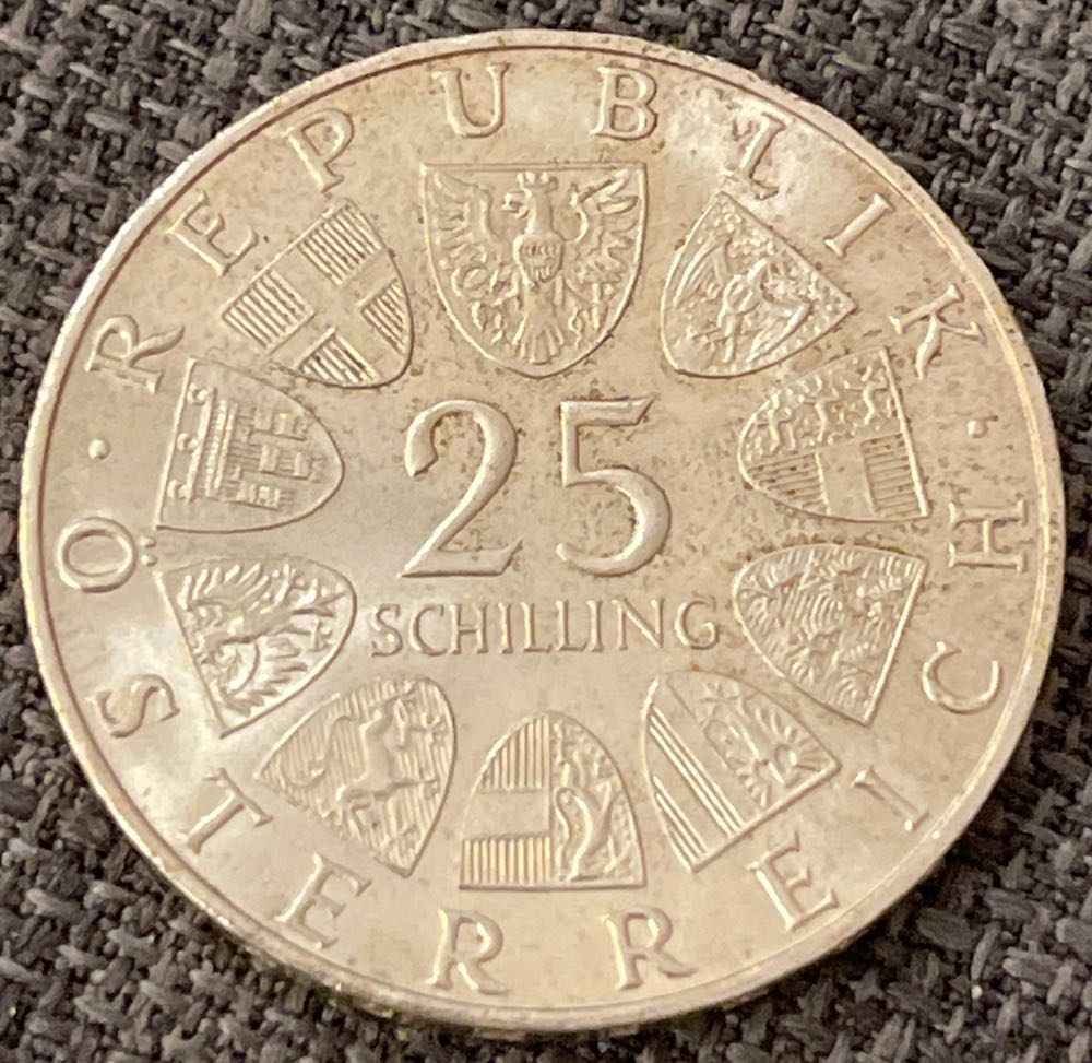 25 Schilling Peter Rosegger  coin collectible - Main Image 2