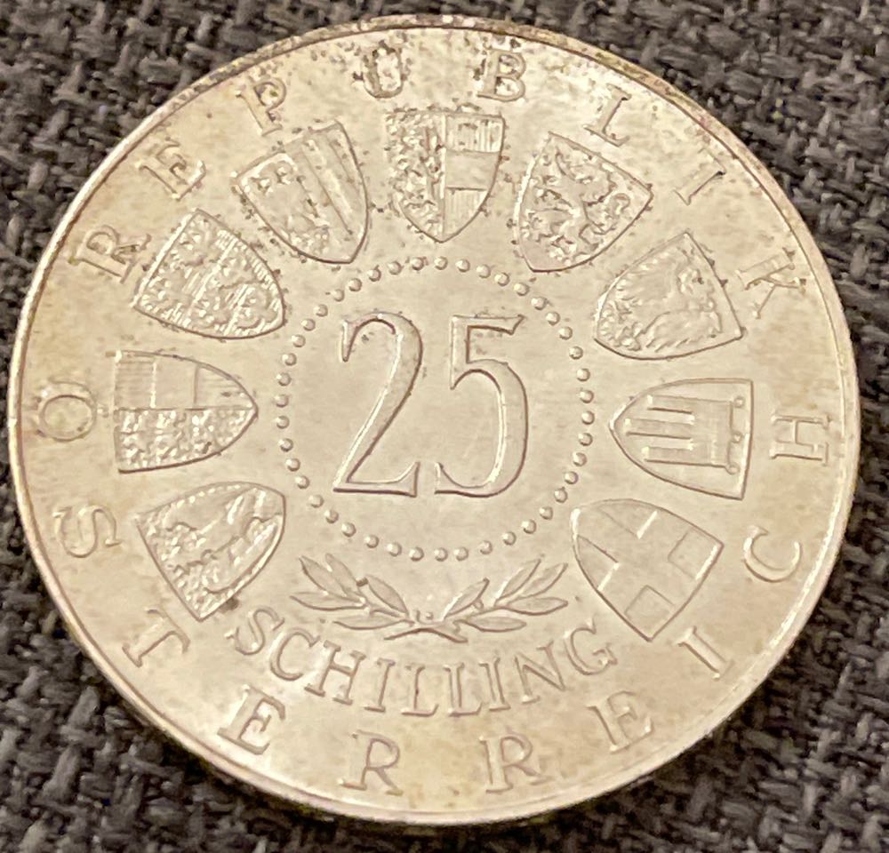 25 Schilling 40 Jahre Burgenland  coin collectible - Main Image 2