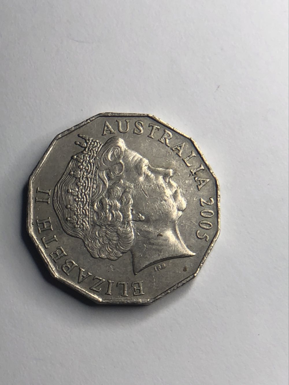 50 Cent 2005 Olympic commerative  coin collectible - Main Image 2