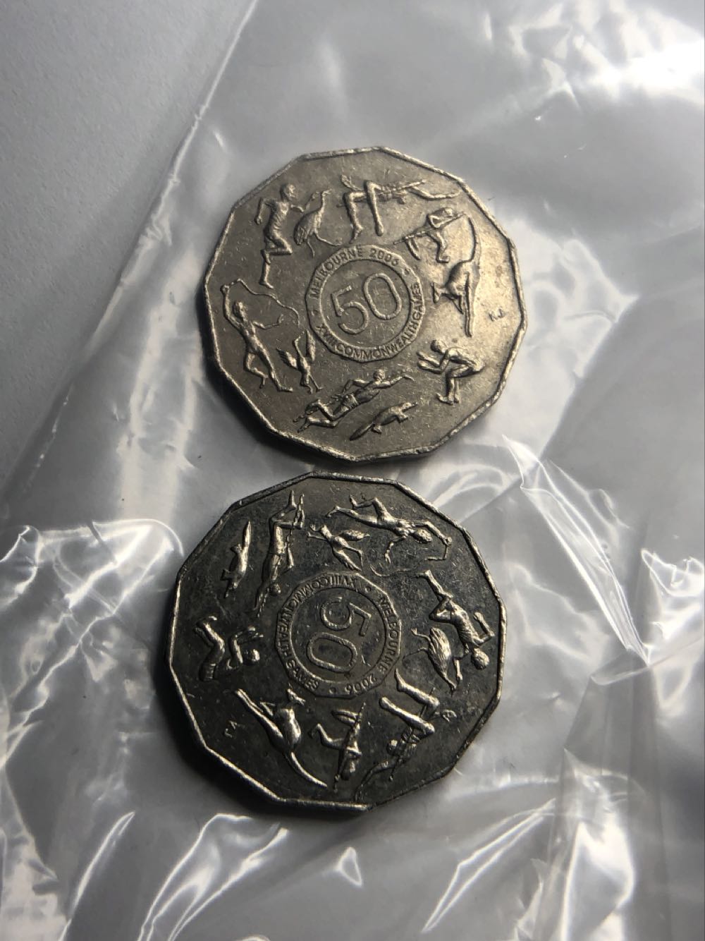 50 Cent 2005 Olympic commerative  coin collectible - Main Image 4