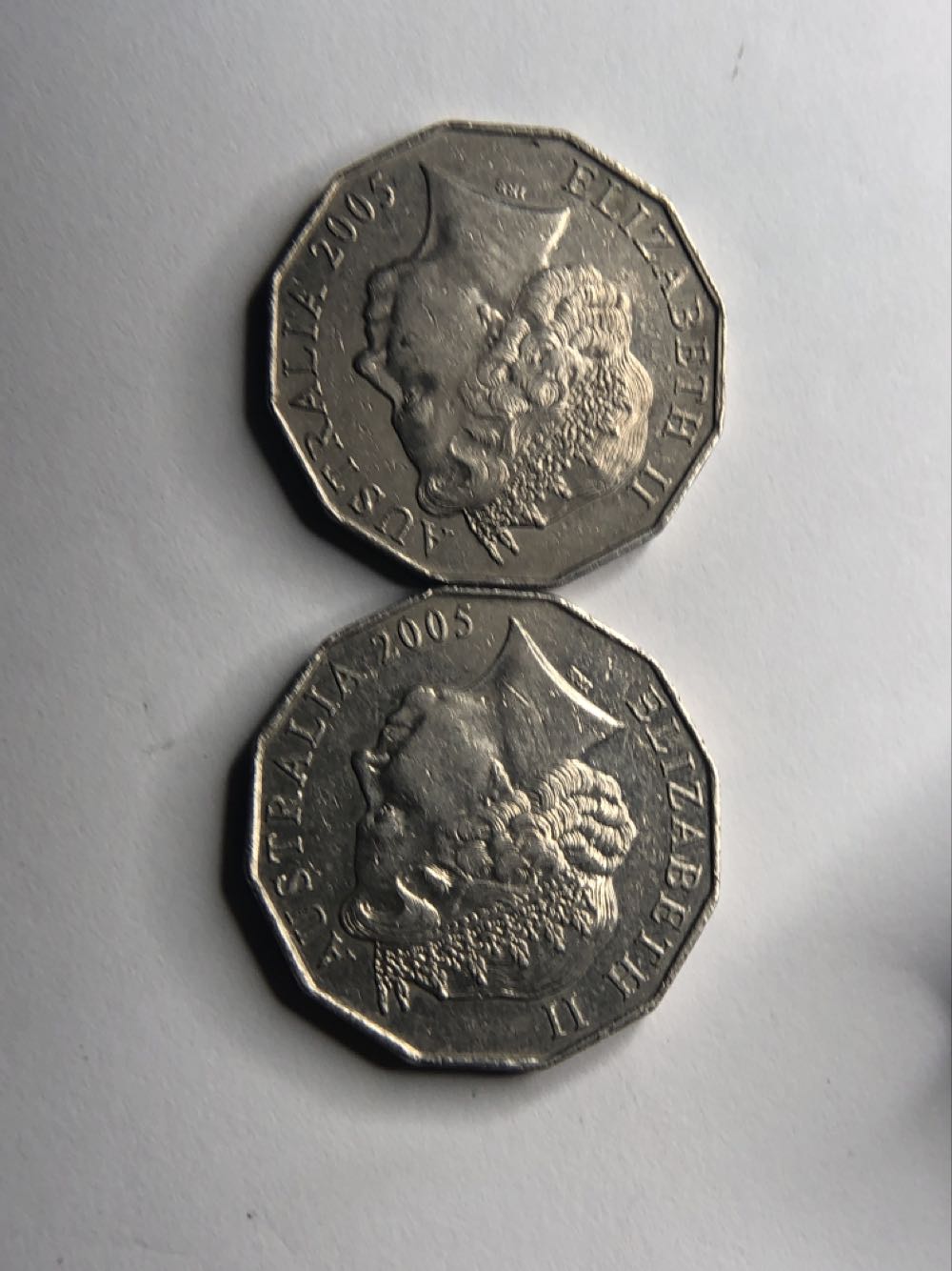 50 Cent Remembrance World War 2005  coin collectible - Main Image 2