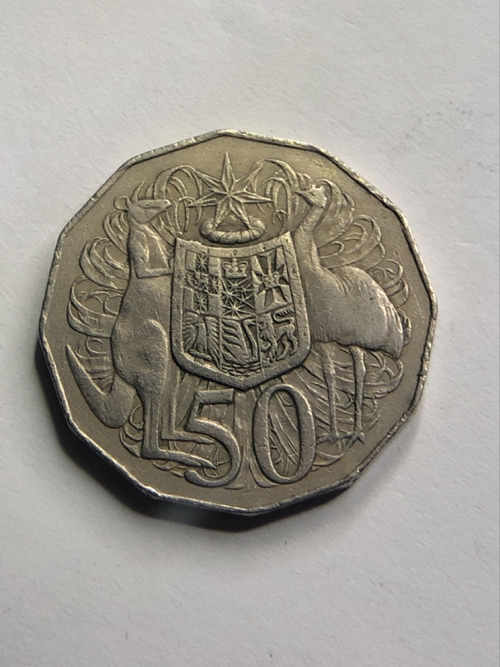 50 Cent 1976 Australia  coin collectible - Main Image 2