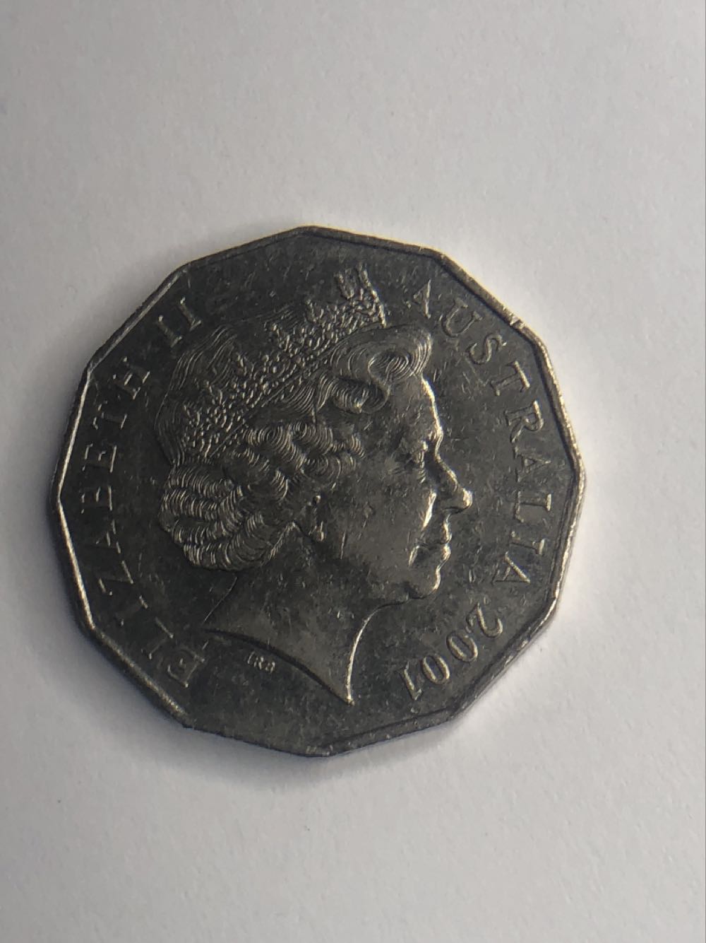 50 Cent Australia 2001 Centenary Of Federation  coin collectible - Main Image 4