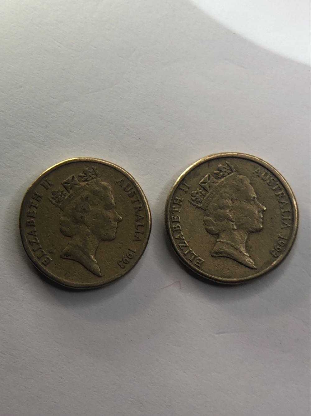 $1 Australia 1993 Error  coin collectible - Main Image 2