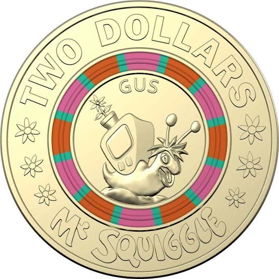 Mr Squiggle & Friends Collection  coin collectible [Barcode 9314688101685] - Main Image 3