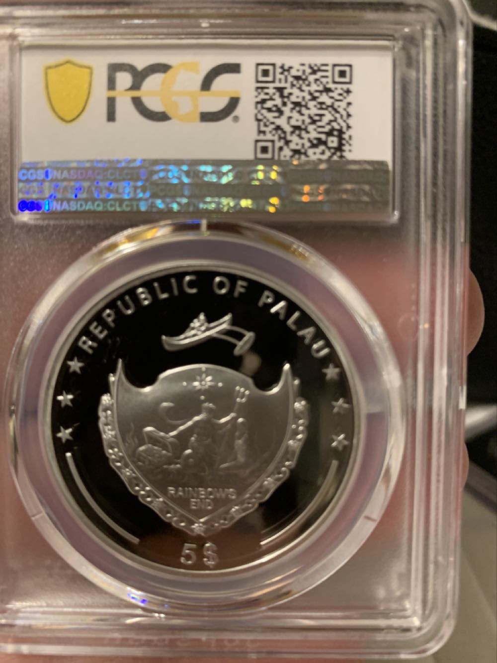 2020 Palau Evil Eye  coin collectible - Main Image 2
