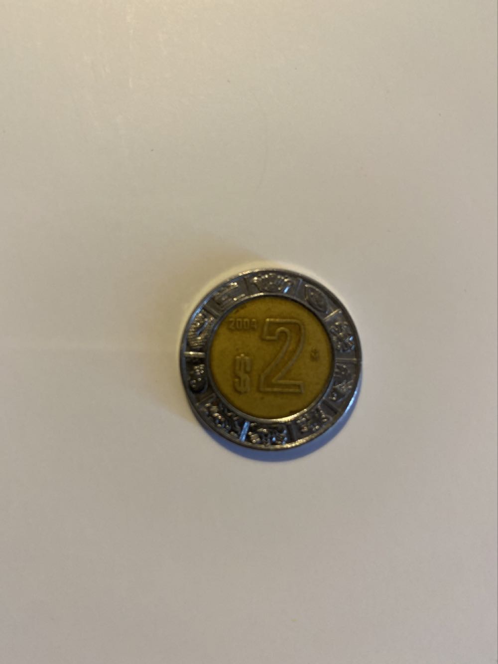Estados Unidos Mexicanos $2 Coin  coin collectible - Main Image 2