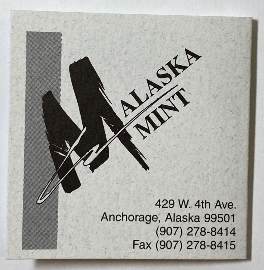 AKM - 2000 Iditarod  coin collectible - Main Image 2