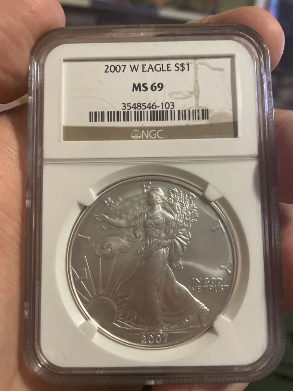 1883 CC Morgan Dollar