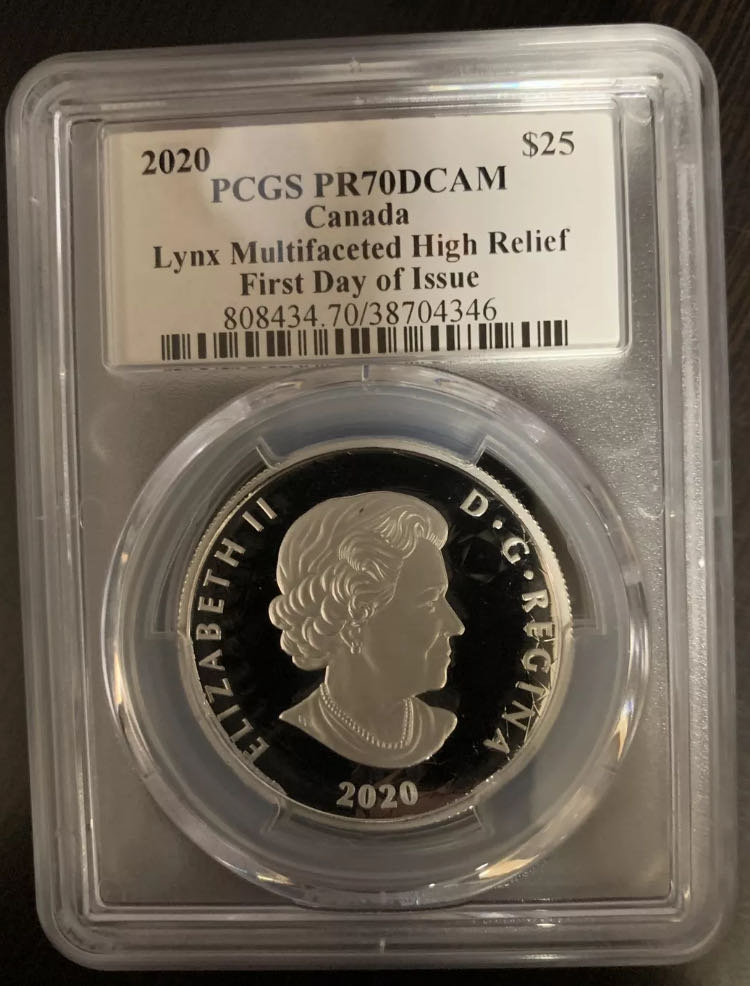 2020 Lynx  coin collectible - Main Image 2
