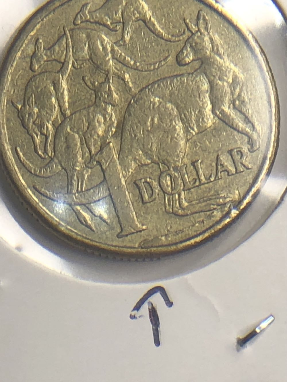 $1 Australia 2009 Error Rim  coin collectible - Main Image 2