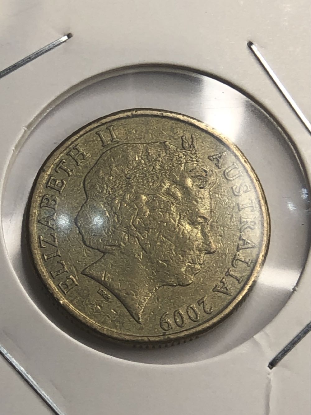 $1 Australia 2009 Error Rim  coin collectible - Main Image 4