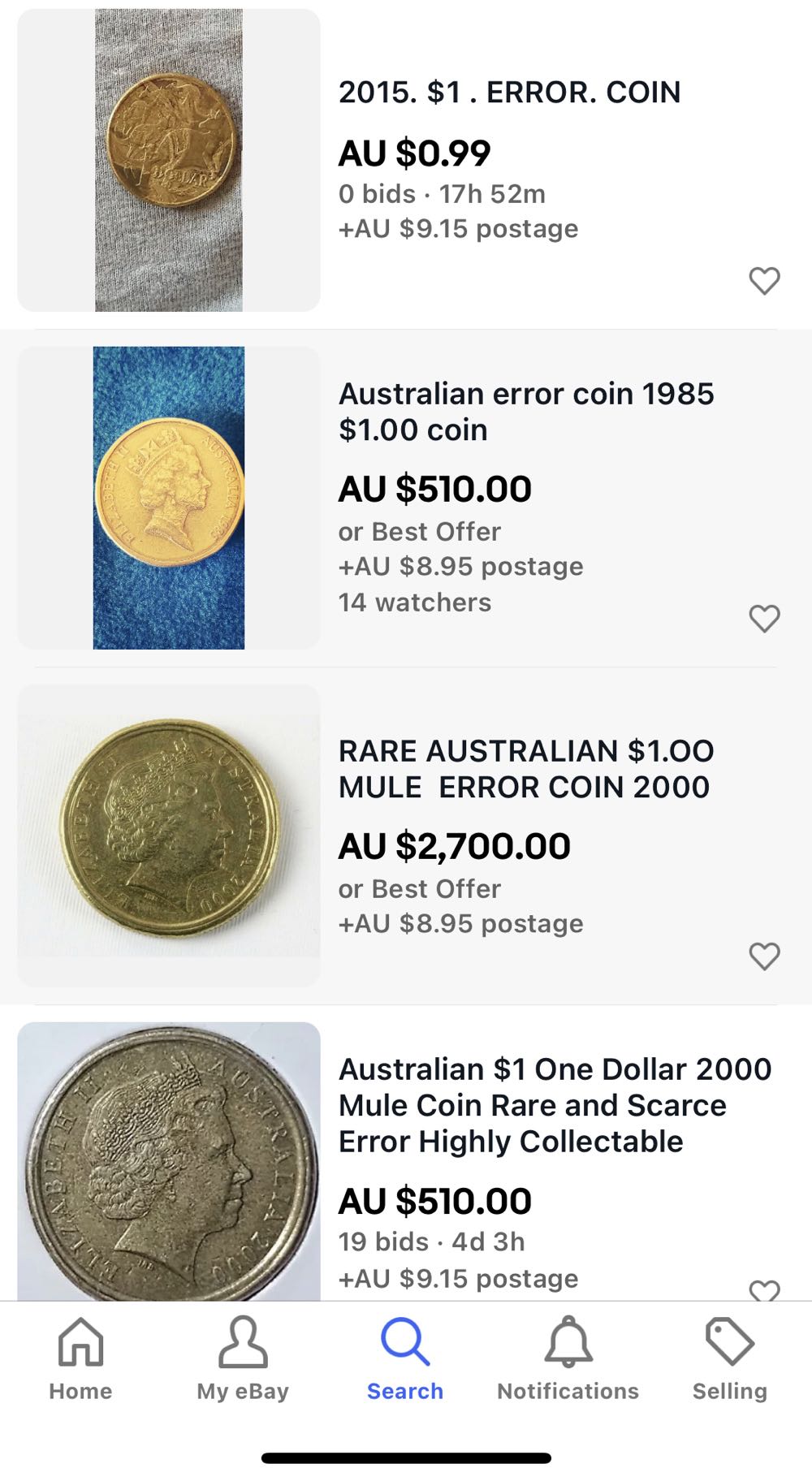 $1 Australia 2016 Error Coin  coin collectible - Main Image 4