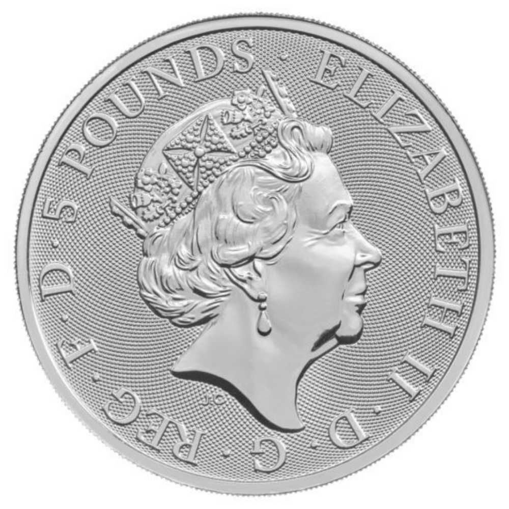 Queen’s Beasts #4 The Unicorn of Scotland  coin collectible - Main Image 2