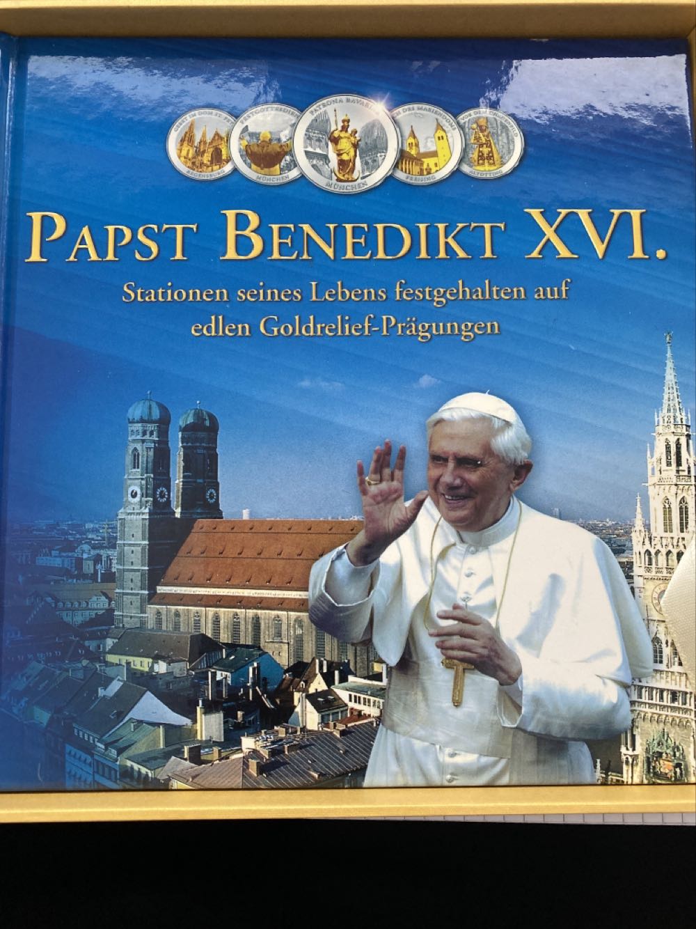 Komplettset Papst Benedikt XVI.  coin collectible - Main Image 3