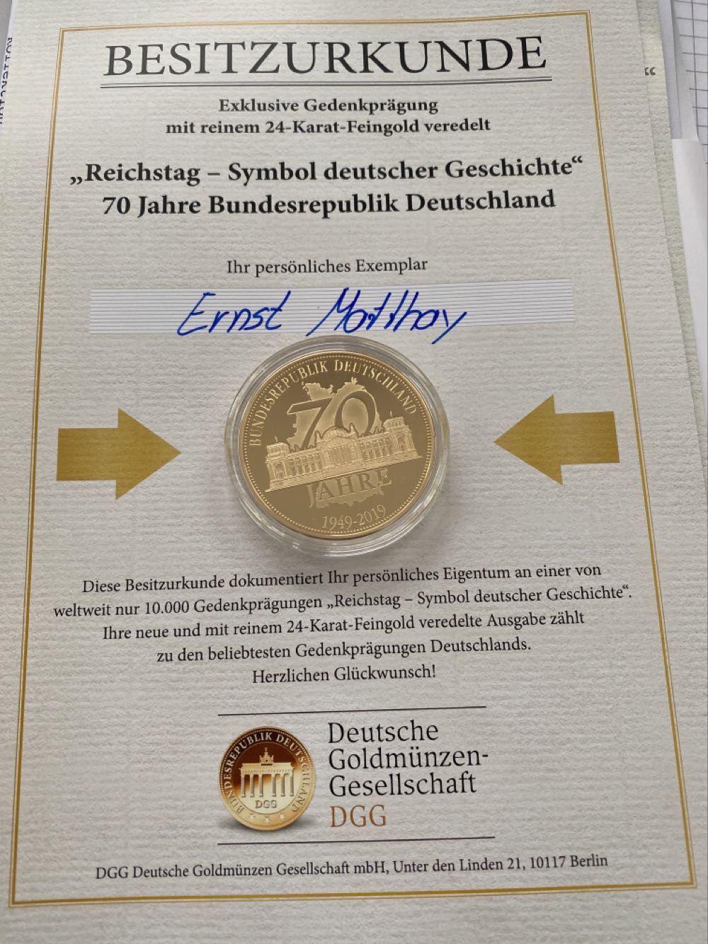 2019 W Palladium Eagle