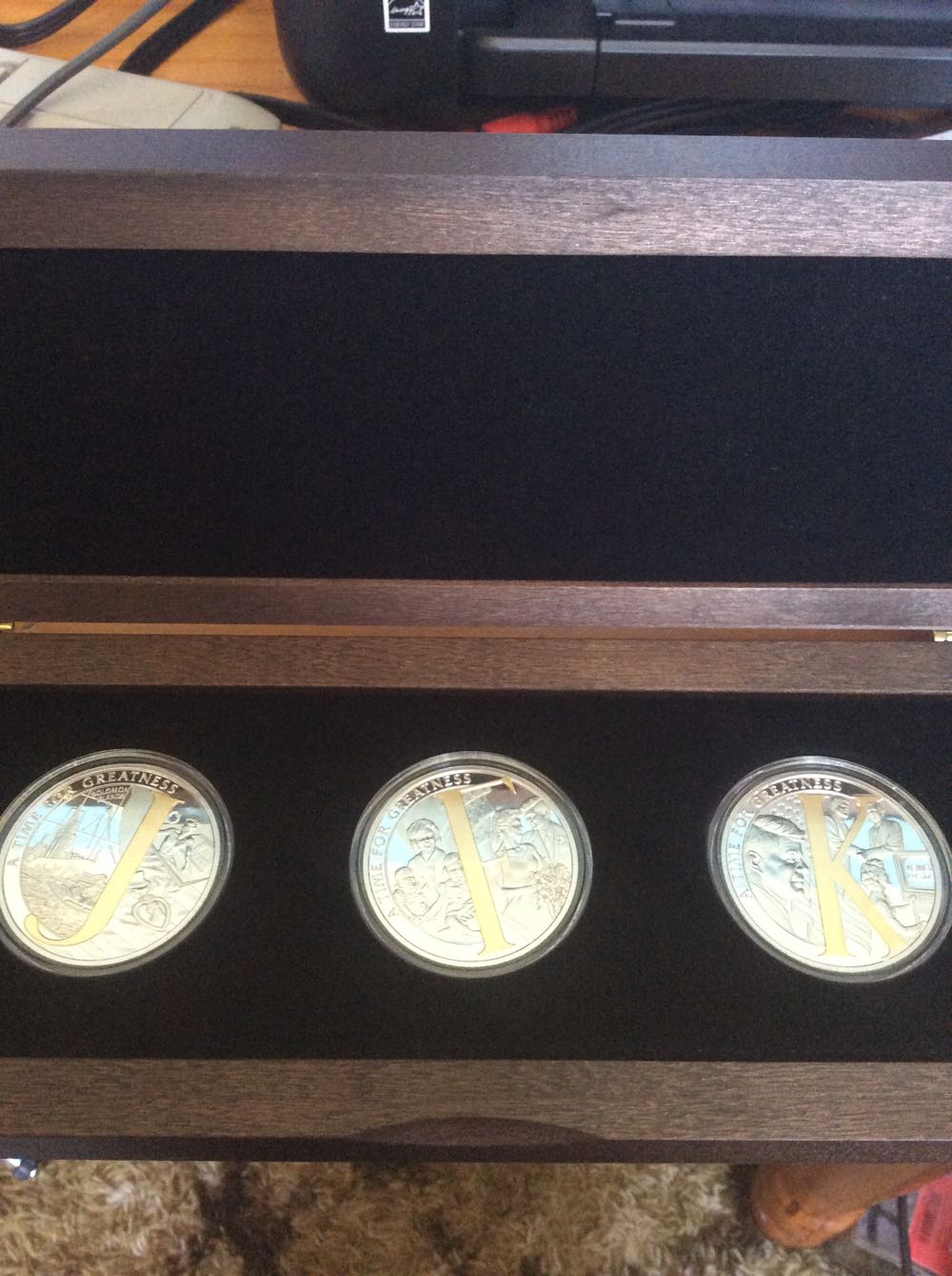 The Man Behind The Monogram  coin collectible - Main Image 2