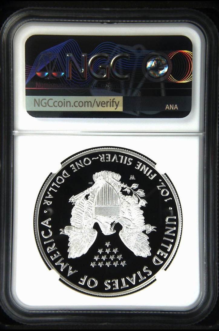 2021 W Eagle S$1 - Type 1 Reverse Proof  coin collectible - Main Image 2