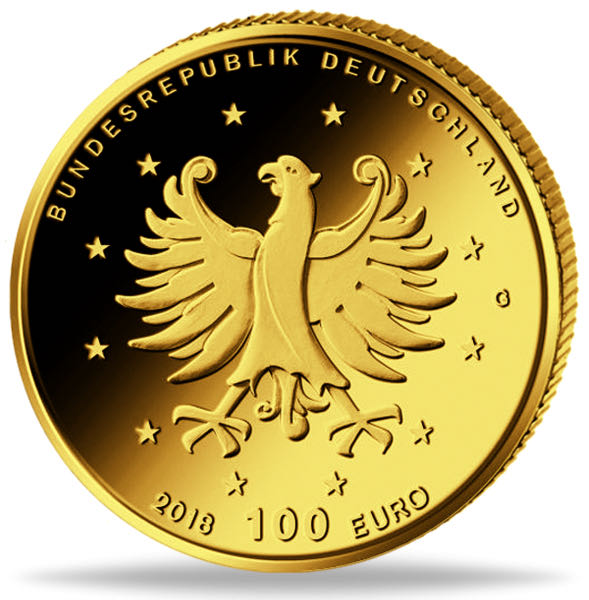 100 EUR Gold Augustusburg  coin collectible - Main Image 2