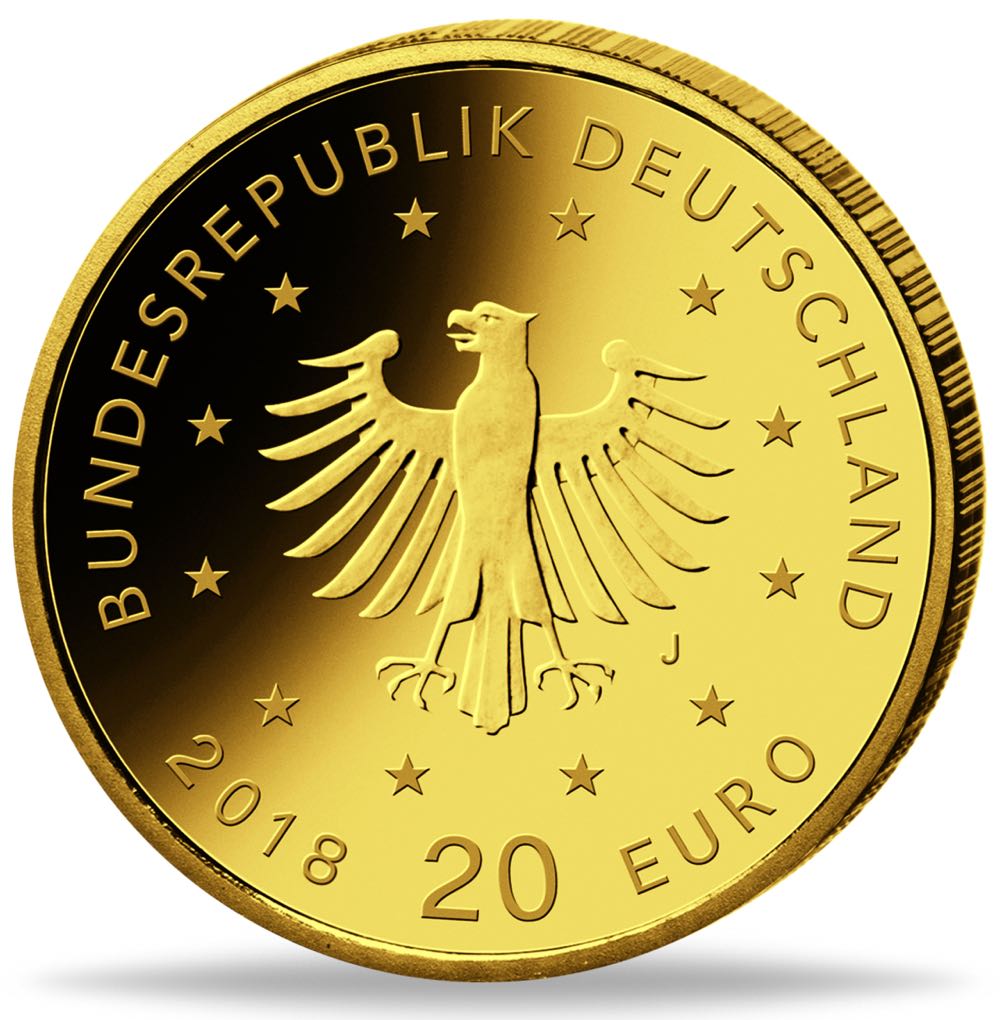 20 EUR Gold Uhu  coin collectible - Main Image 2
