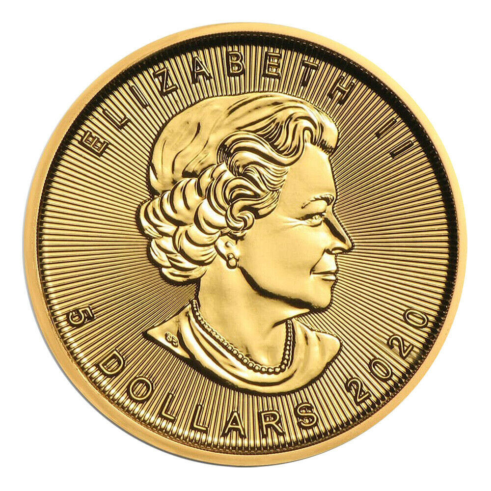 5 CAD MapleLeaf Gold  coin collectible - Main Image 2