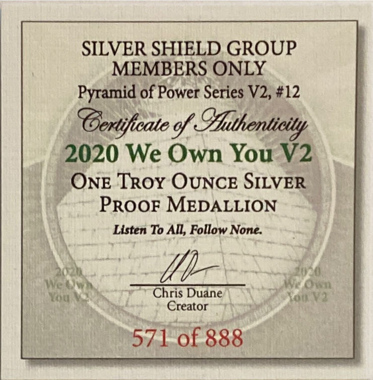 SS - We Own You V2  coin collectible - Main Image 2