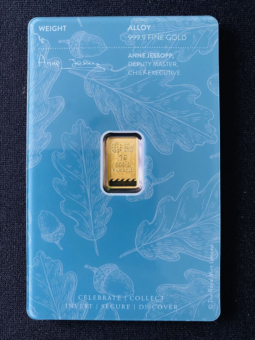 The Royal Mint - ‘A Little Piece of Treasure’ - Gold Ingot  coin collectible - Main Image 2