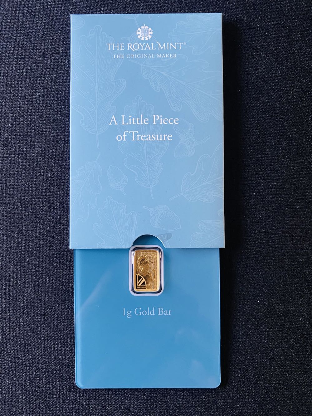 The Royal Mint - ‘A Little Piece of Treasure’ - Gold Ingot  coin collectible - Main Image 3