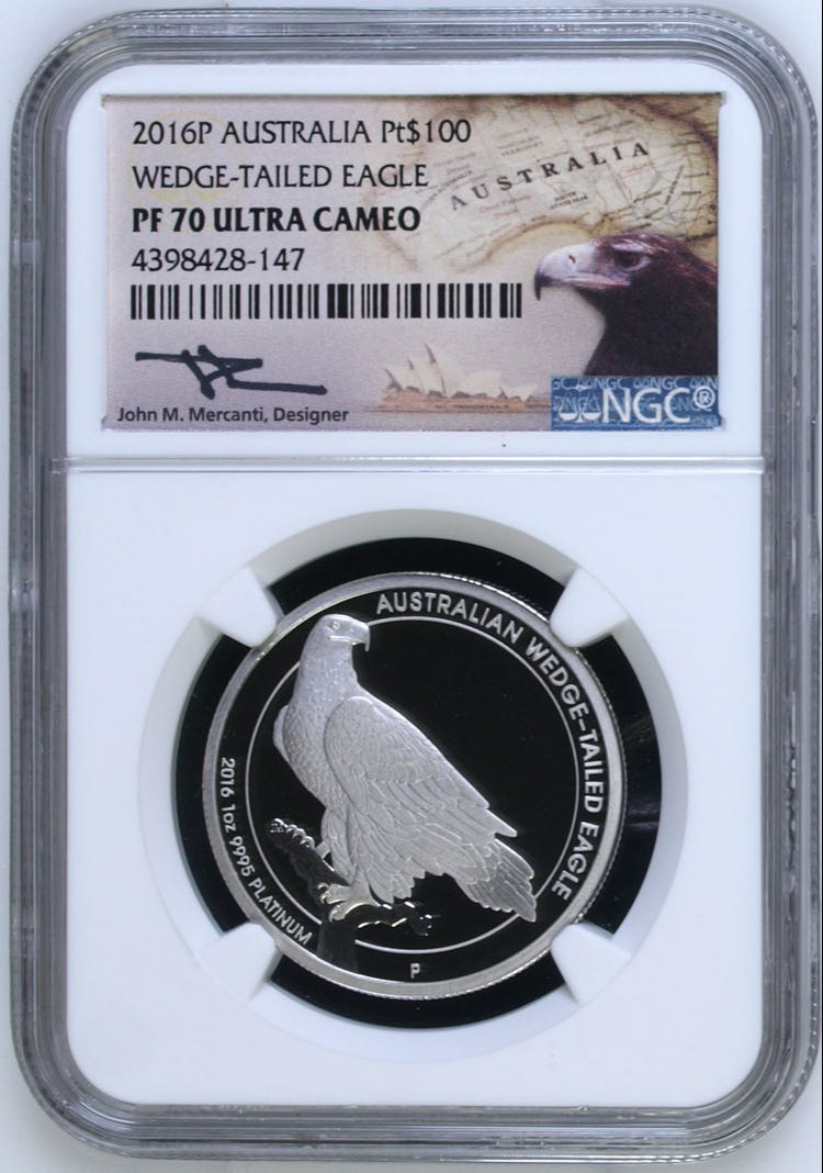 2016P Wedge-Tailed Eagle  coin collectible - Main Image 3