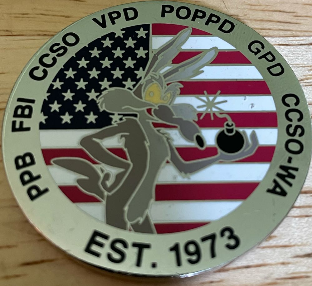 Portland Metro Explosive Disposal Unit  coin collectible - Main Image 2