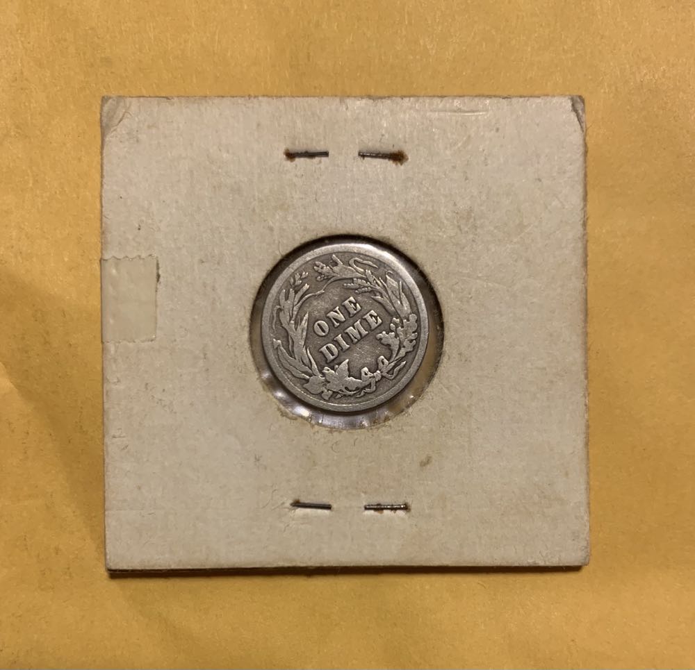 1903-P Barber Dime  coin collectible - Main Image 2
