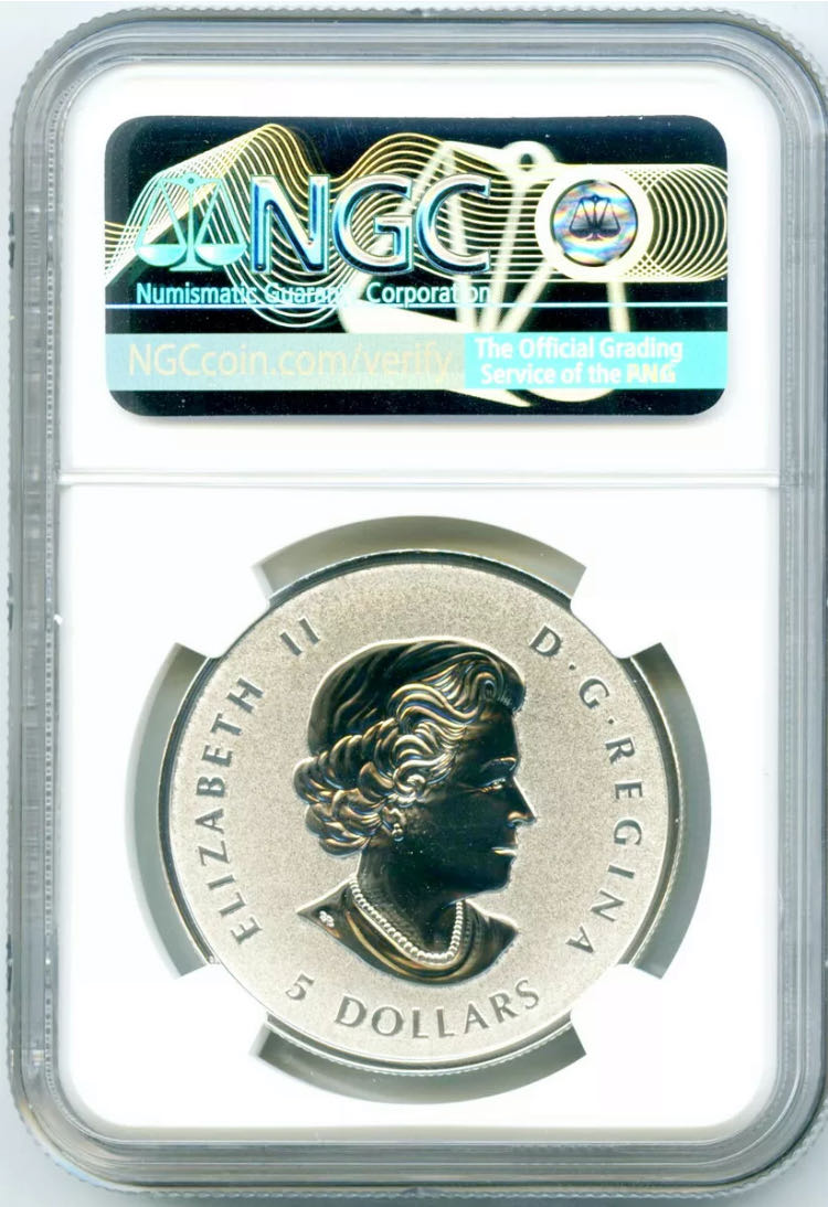 2021 Pulsating Maple Leaf  coin collectible - Main Image 2