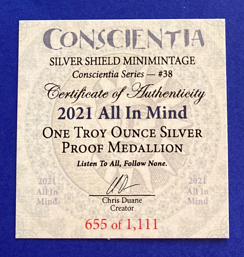 SS - All In Mind coin collectible - Main Image 2