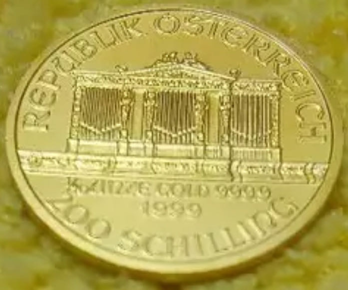 1999 Philharmonic  coin collectible - Main Image 2