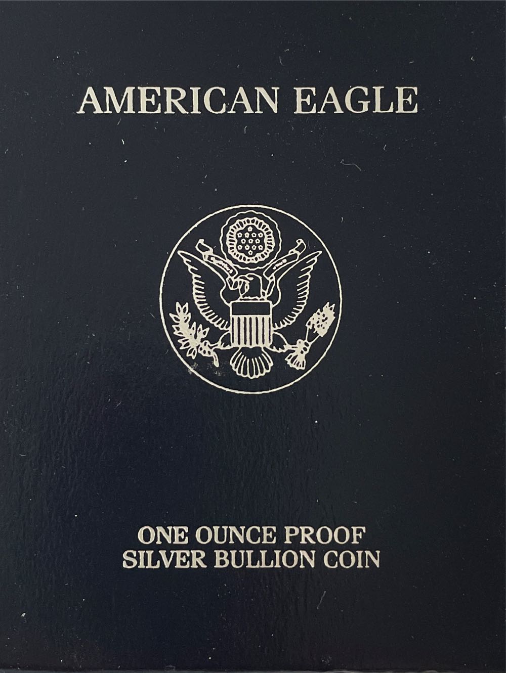 2000 Silver American Eagle One Dollar  coin collectible - Main Image 3