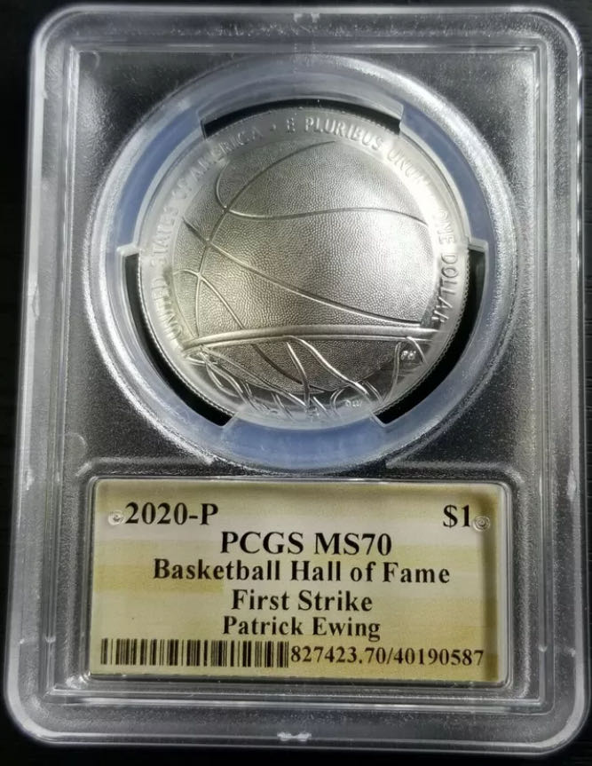 2020 P Patrick Ewing  coin collectible - Main Image 2