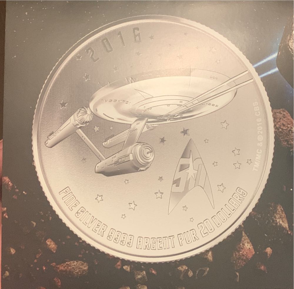 The Enterprise  coin collectible [Barcode 623932074989] - Main Image 3