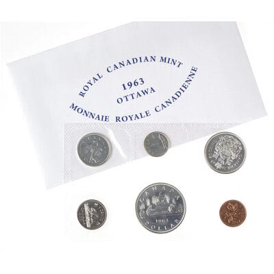 1963 Canada Uncirculated Set  coin collectible - Main Image 2