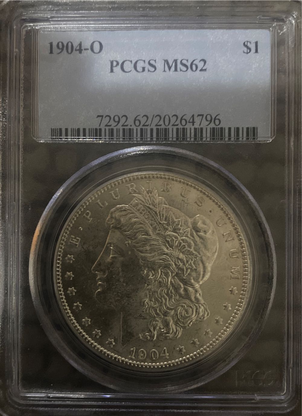 1904-O $1 PCGS MS62 7292.62/20264796  coin collectible - Main Image 2