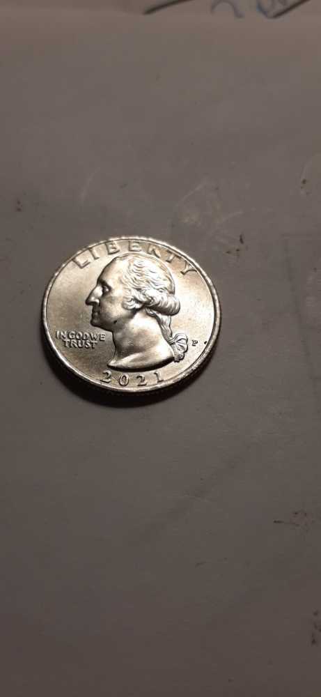 2021 P Washington Quarter  coin collectible - Main Image 2