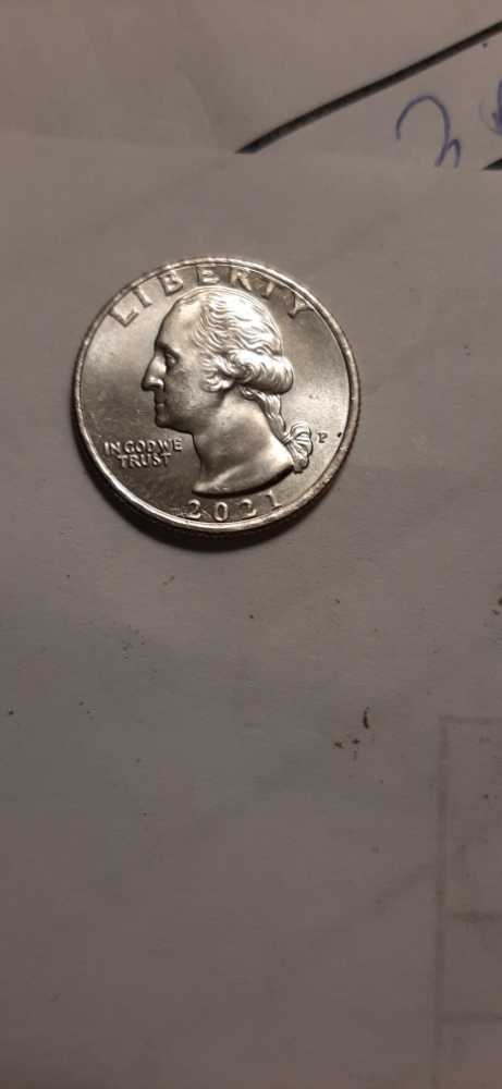 2021 P Washington Quarter  coin collectible - Main Image 3