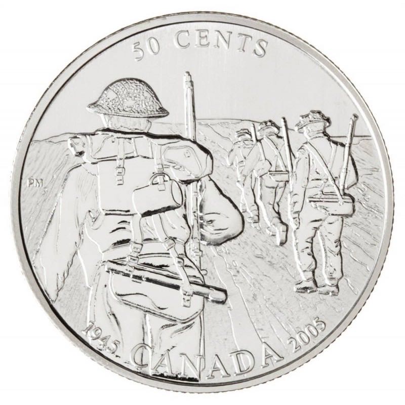 2005 Second World War Series - Battle Of Britain 50-Cent Silver Six Coin Set  coin collectible [Barcode 623932248052] - Main Image 2