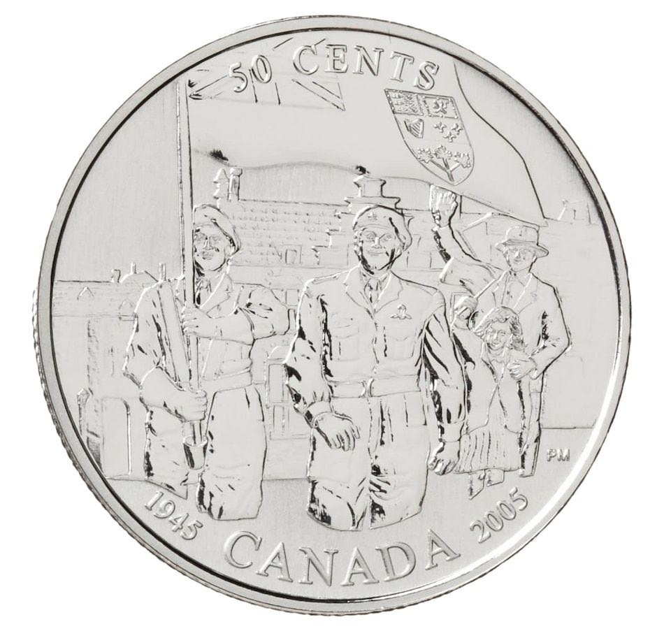 2005 Second World War Series - Battle Of Britain 50-Cent Silver Six Coin Set  coin collectible [Barcode 623932248052] - Main Image 3