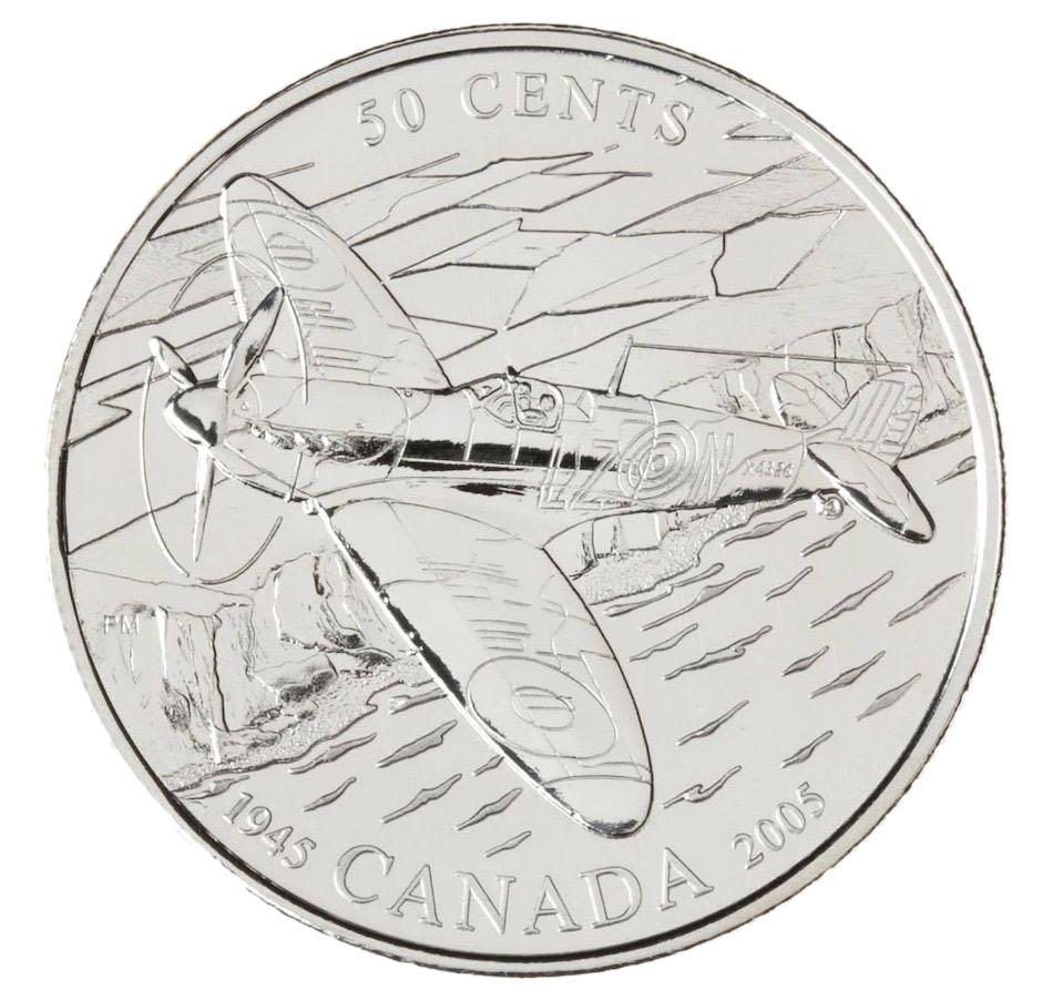 2005 Second World War Series - Battle Of Britain 50-Cent Silver Six Coin Set  coin collectible [Barcode 623932248052] - Main Image 4