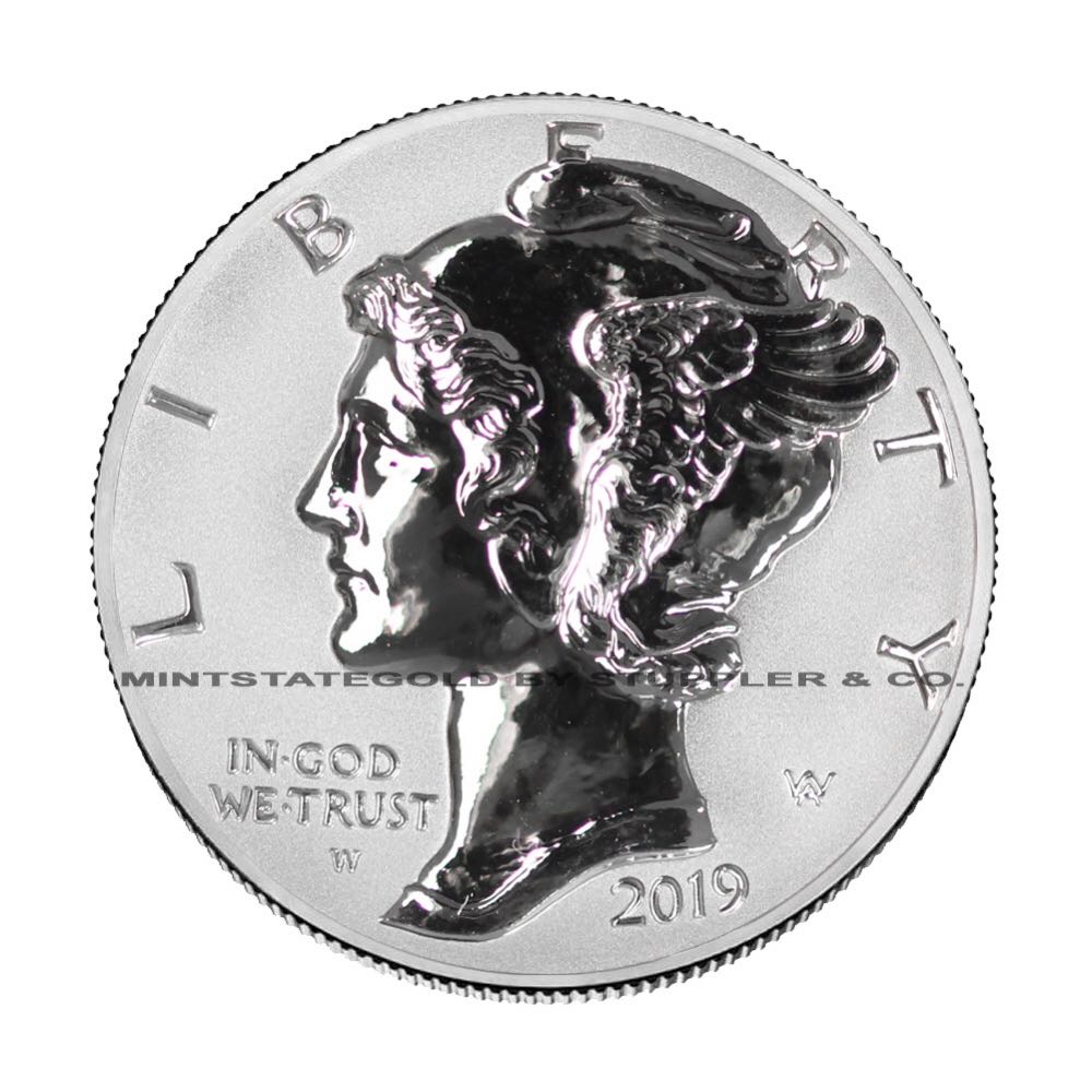 2019 American Eagle One Ounce Palladium Reverse Proof Coin  coin collectible [Barcode 704786030298] - Main Image 2